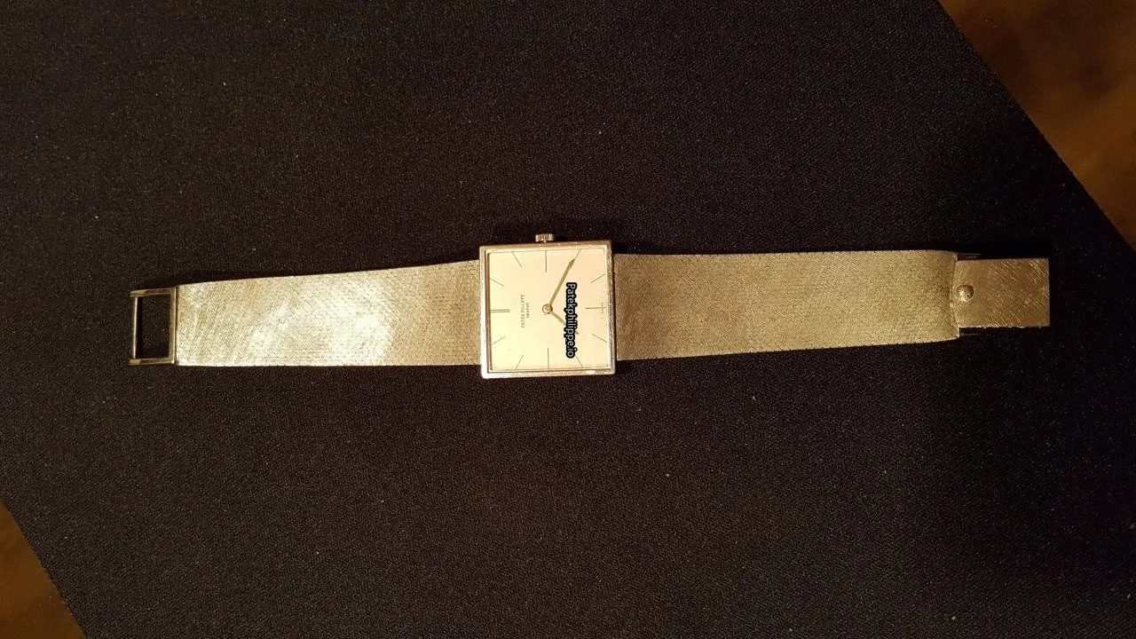 Alternative view of Patek Philippe Calatrava Jan-54 25MM White Gold Case Manual Winding