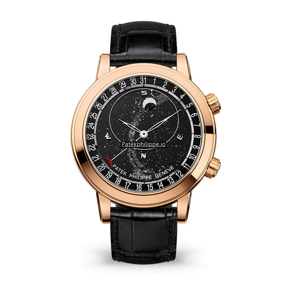 Patek Philippe Celestial 6102r-001 44MM Rose Gold Case Automatic