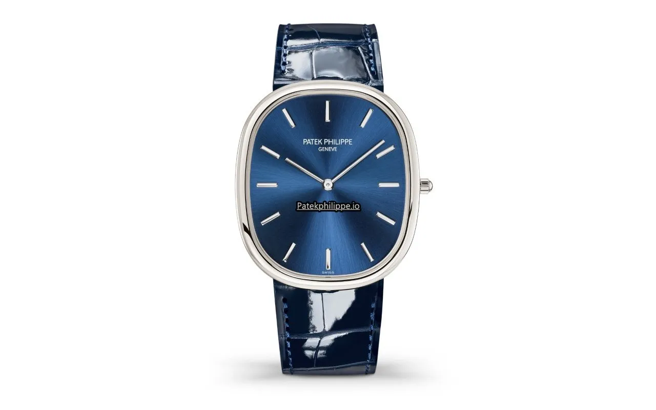 Patek Philippe Golden Ellipse 5738p-001 34.5x39.5MM Platinum Case Automatic