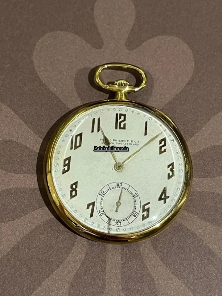 Patek Philippe 45.25MM Yellow Gold Case Manual Winding