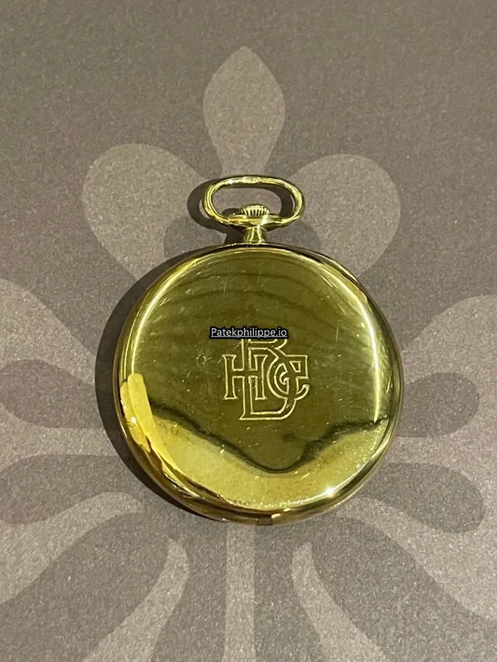 Alternative view of Patek Philippe 45.25MM Yellow Gold Case Manual Winding