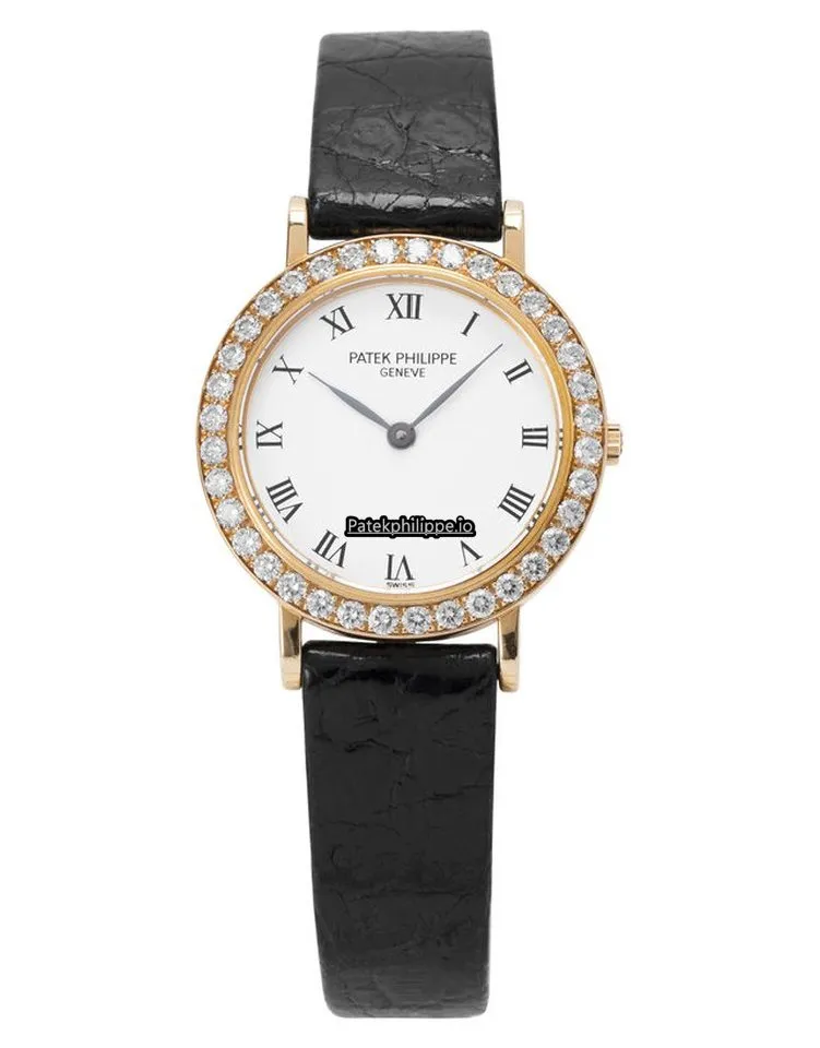 Alternative view of Patek Philippe Calatrava 4820 26MM Yellow Gold Case Quartz