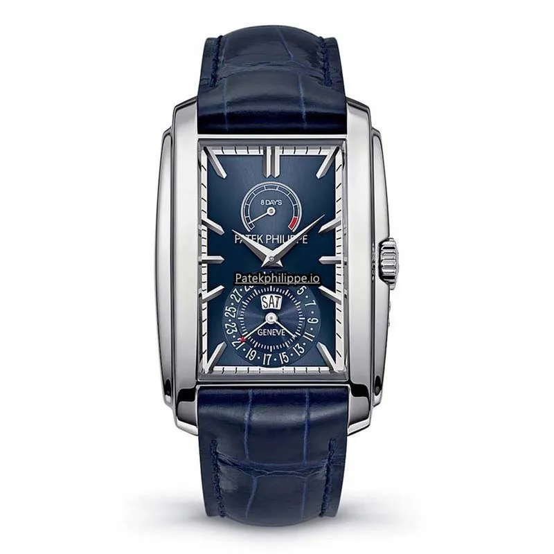 Patek Philippe Gondolo 5200g-001 47x35MM White Gold Case Manual Winding