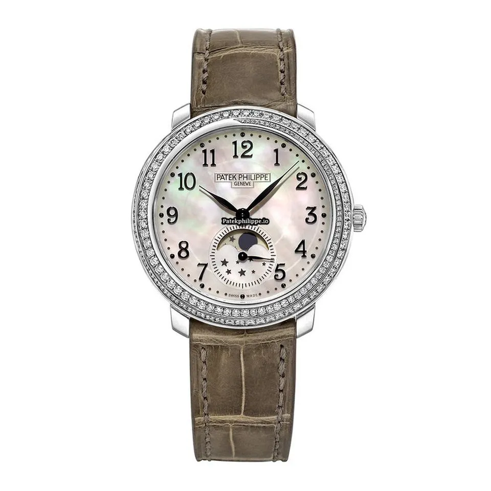 Patek Philippe Complications 4968g-010 33MM White Gold Case Manual Winding