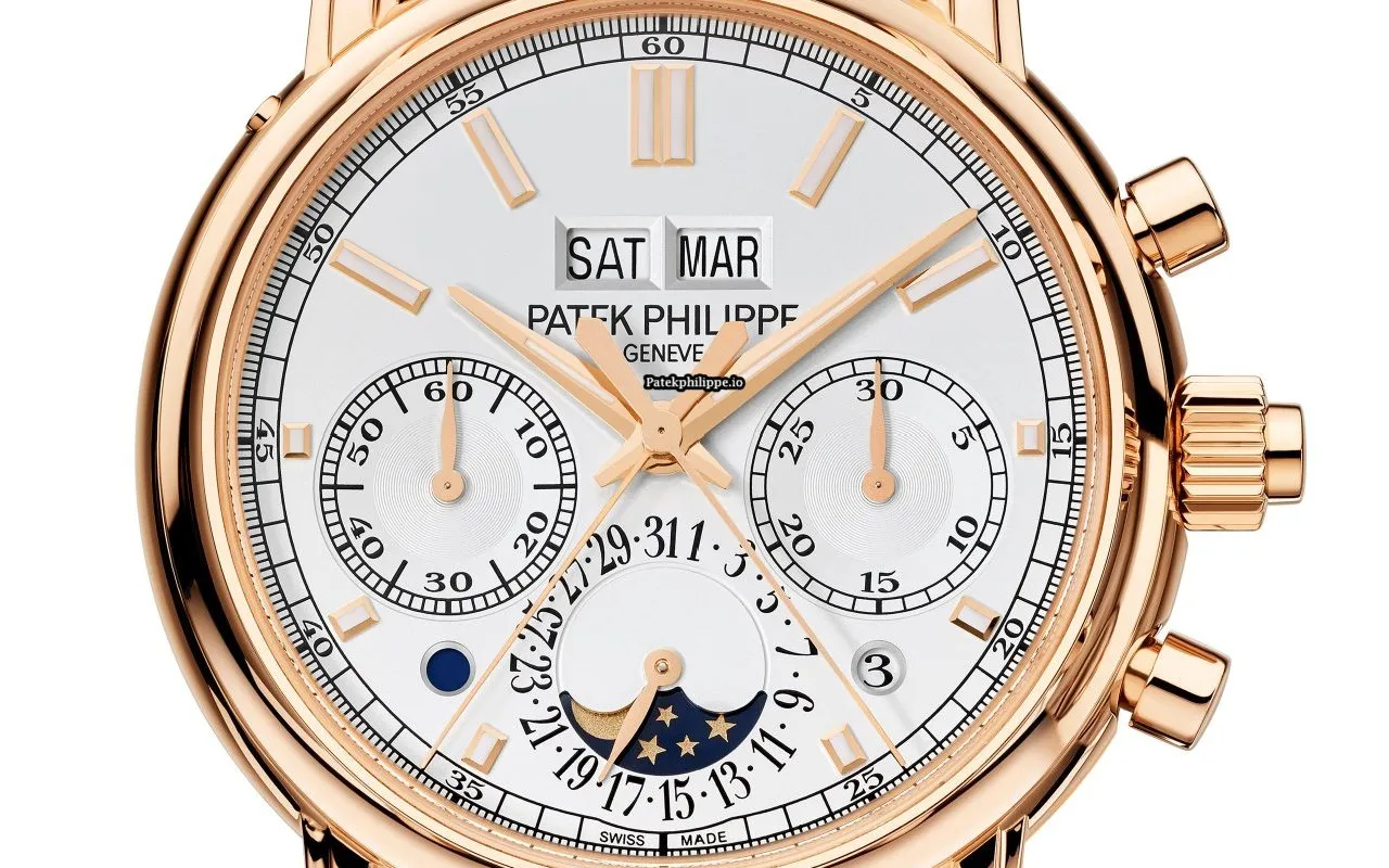 Patek Philippe Perpetual Calendar 5204r-001 40MM Rose Gold Case Manual Winding