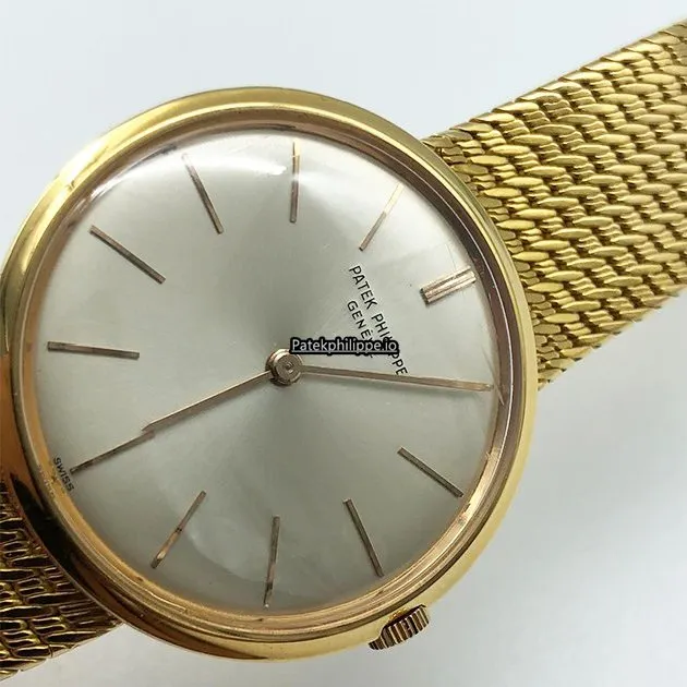 Patek Philippe Calatrava Yellow Gold Case Manual Winding