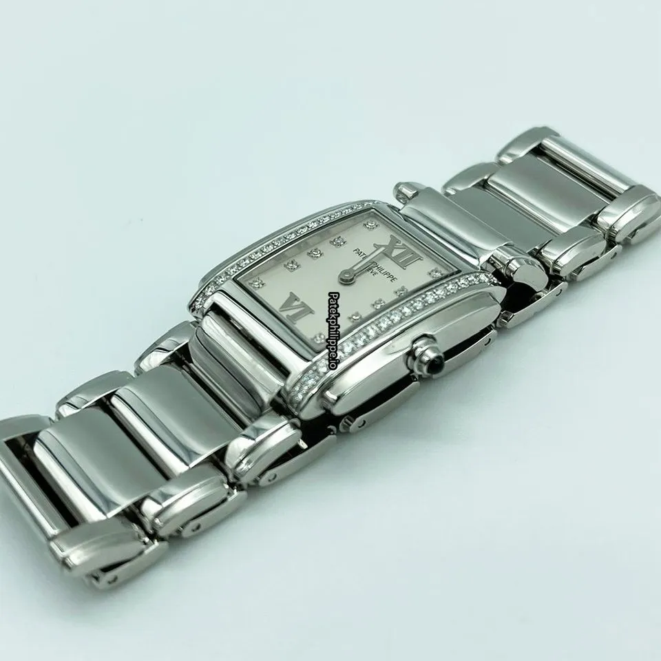 Patek Philippe Twenty-4 4910/10a-010 25x30MM Steel Case Quartz