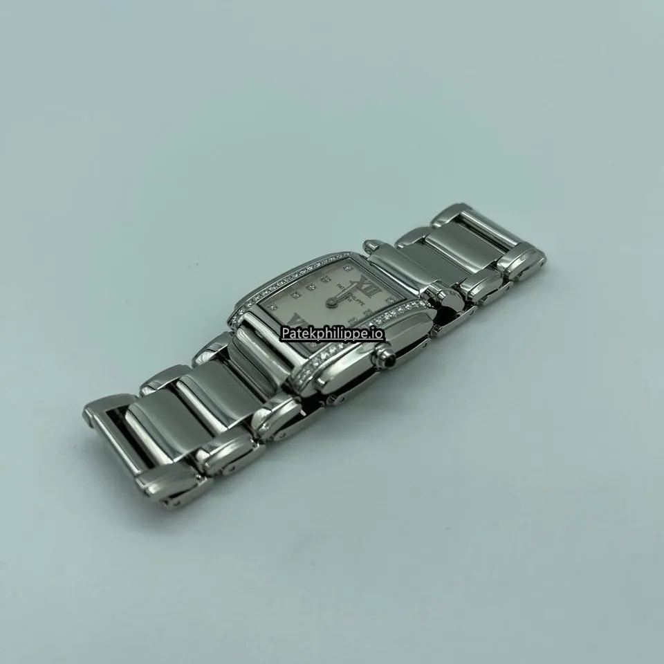 Alternative view of Patek Philippe Twenty-4 4910/10a-010 25x30MM Steel Case Quartz