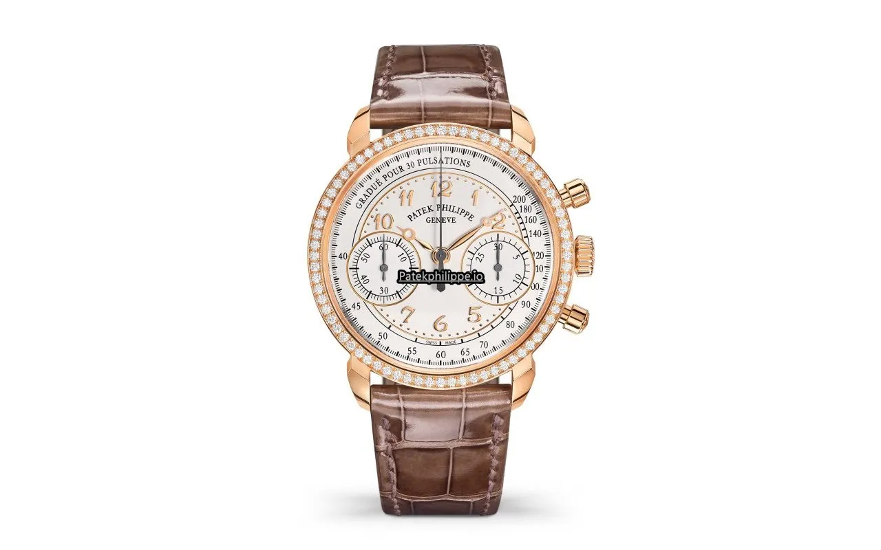 Patek Philippe Chronograph 7150/250r-001 38MM Rose Gold Case Manual Winding