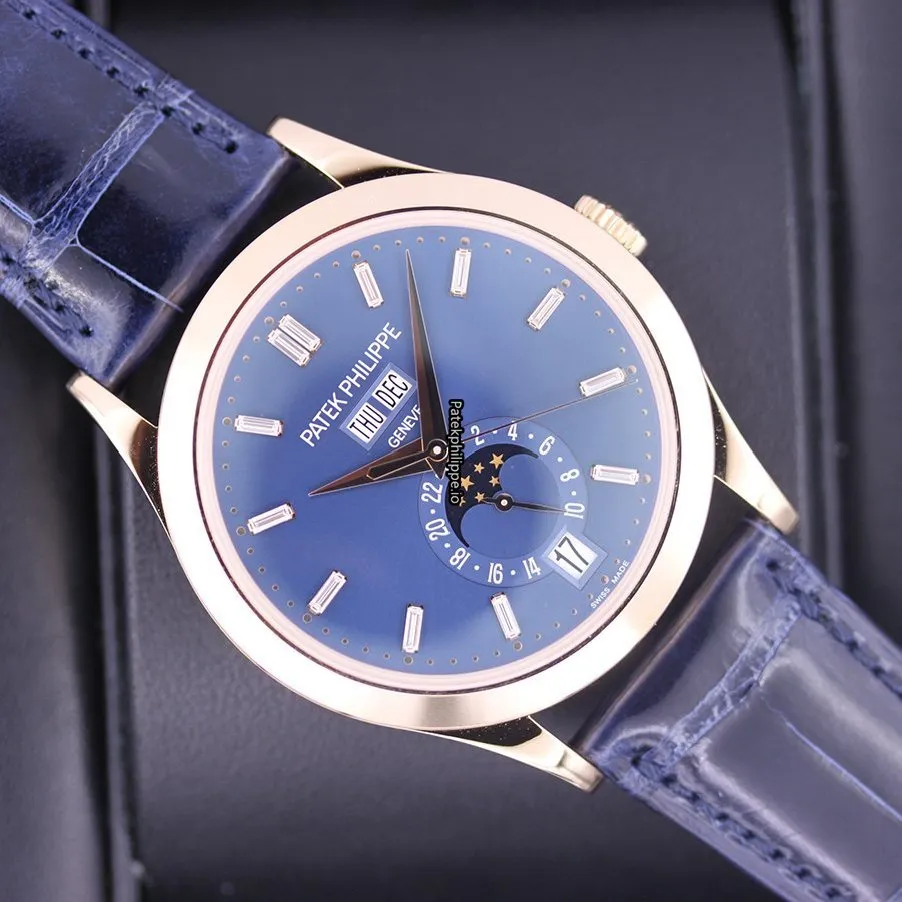Alternative view of Patek Philippe Annual Calendar 5396r-014 38.5MM Rose Gold Case Automatic