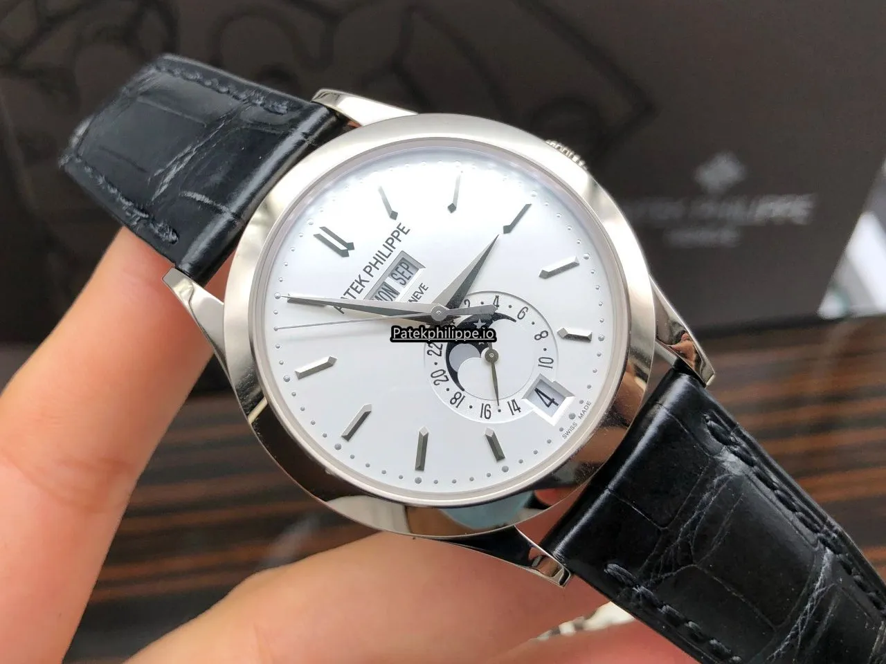Patek Philippe Annual Calendar 5396g 38MM White Gold Case Automatic