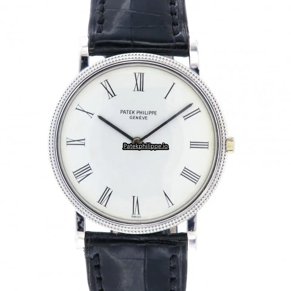Patek Philippe Calatrava 3520 32MM White Gold Case Automatic