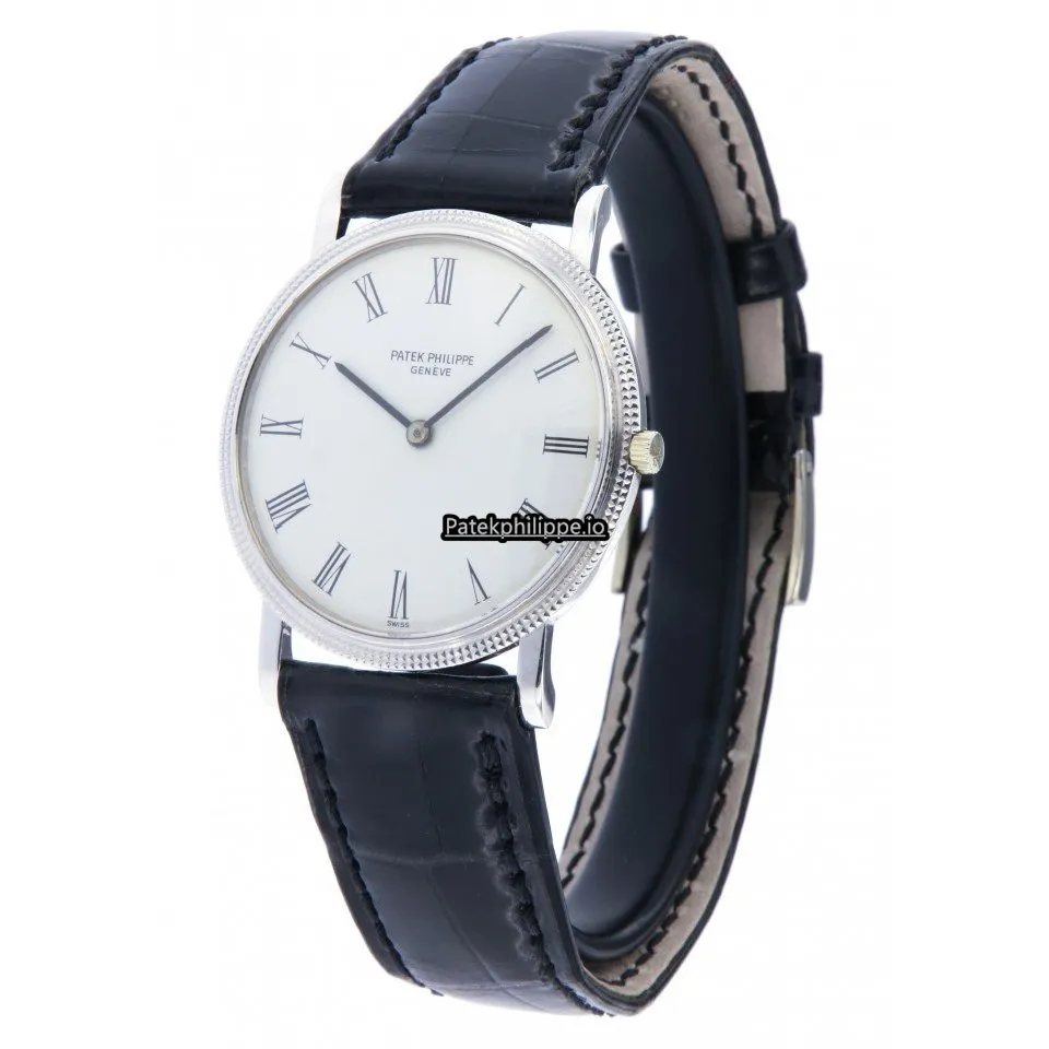 Alternative view of Patek Philippe Calatrava 3520 32MM White Gold Case Automatic
