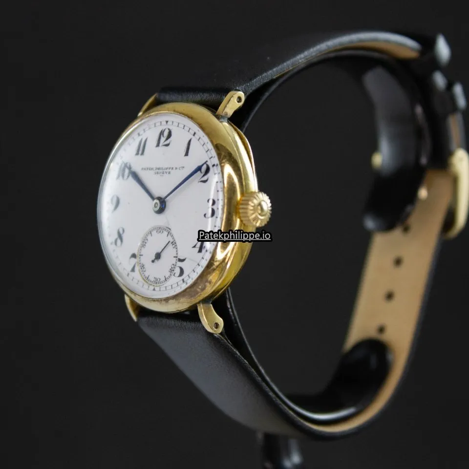 Alternative view of Patek Philippe 31MM Yellow Gold Case Manual Winding