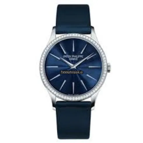 Patek Philippe Calatrava 4897g-001 33MM White Gold Case Manual Winding