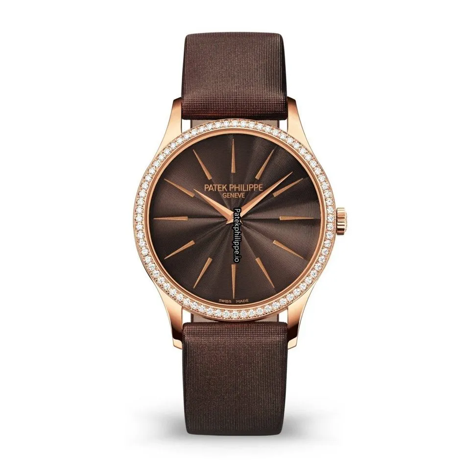 Patek Philippe Calatrava 4897r-001 33MM Rose Gold Case Manual Winding