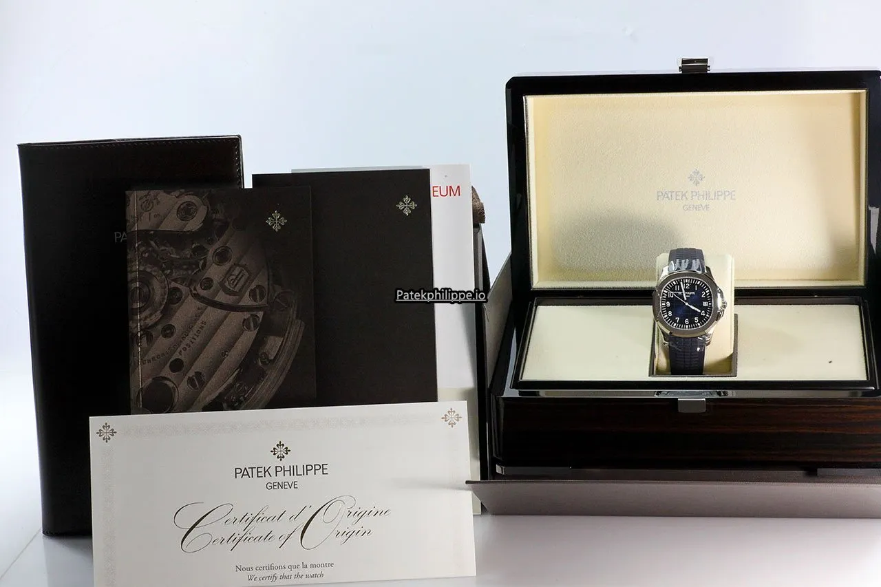 Alternative view of Patek Philippe Aquanaut 5168g-001 42,2MM White Gold Case Automatic