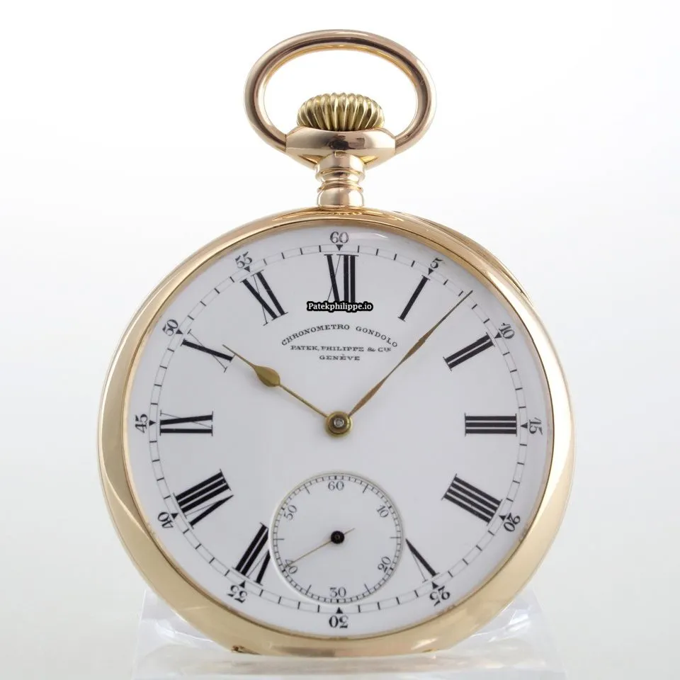Alternative view of Patek Philippe Gondolo 56MM Red Gold Case Manual Winding