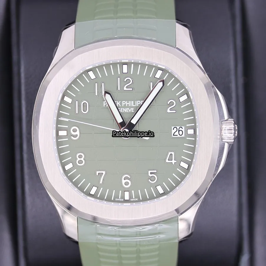 Patek Philippe Aquanaut 5168g-010 42.2MM White Gold Case Automatic