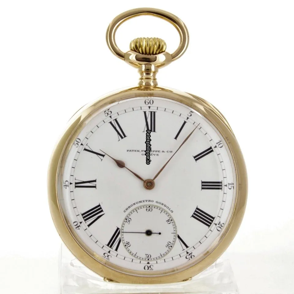 Alternative view of Patek Philippe 47MM Yellow Gold Case Manual Winding