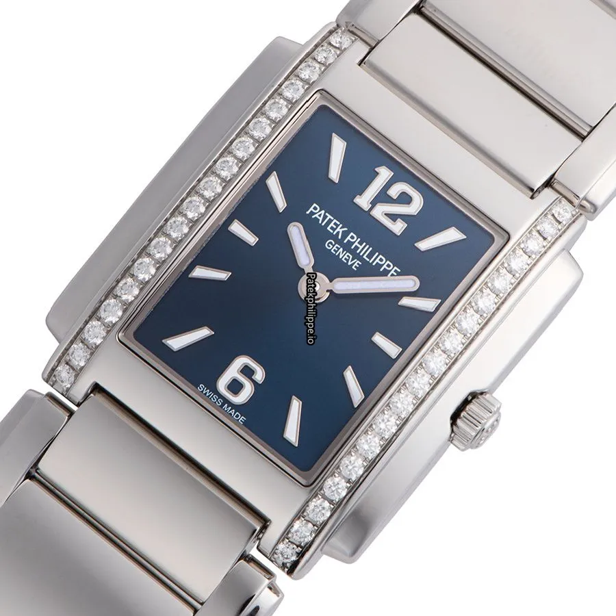 Alternative view of Patek Philippe Twenty-4 4910/1200a-001 25.1x30MM Steel Case Quartz