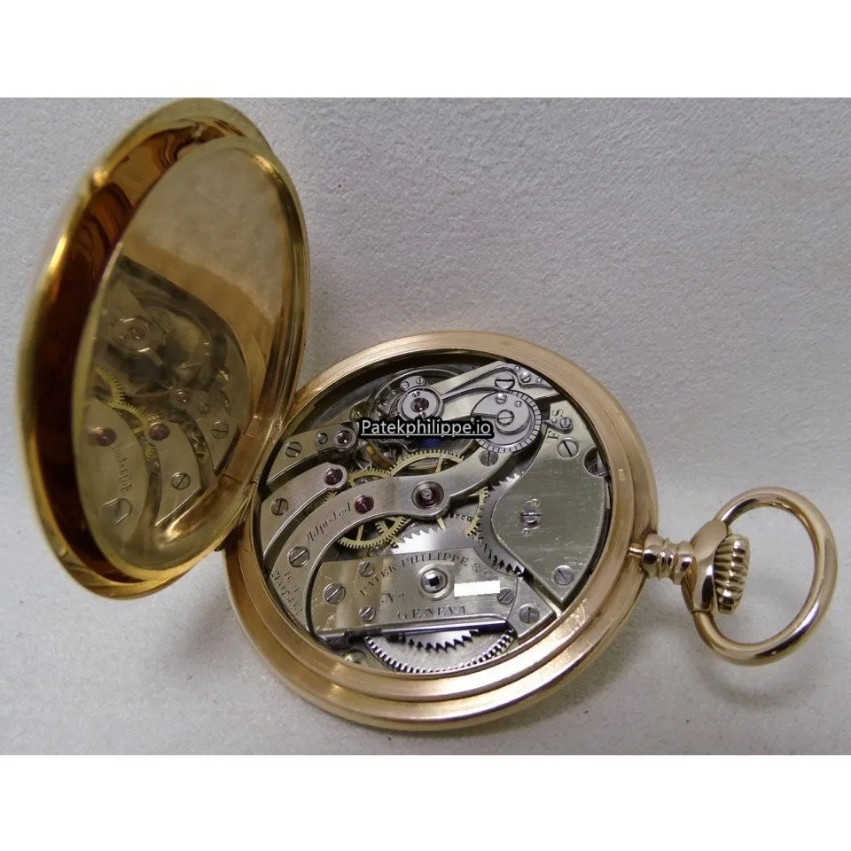 Alternative view of Patek Philippe 47MM Rose Gold Case Manual Winding
