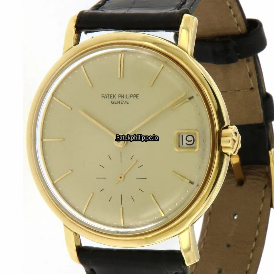 Patek Philippe Calatrava 3445 35MM Yellow Gold Case Automatic