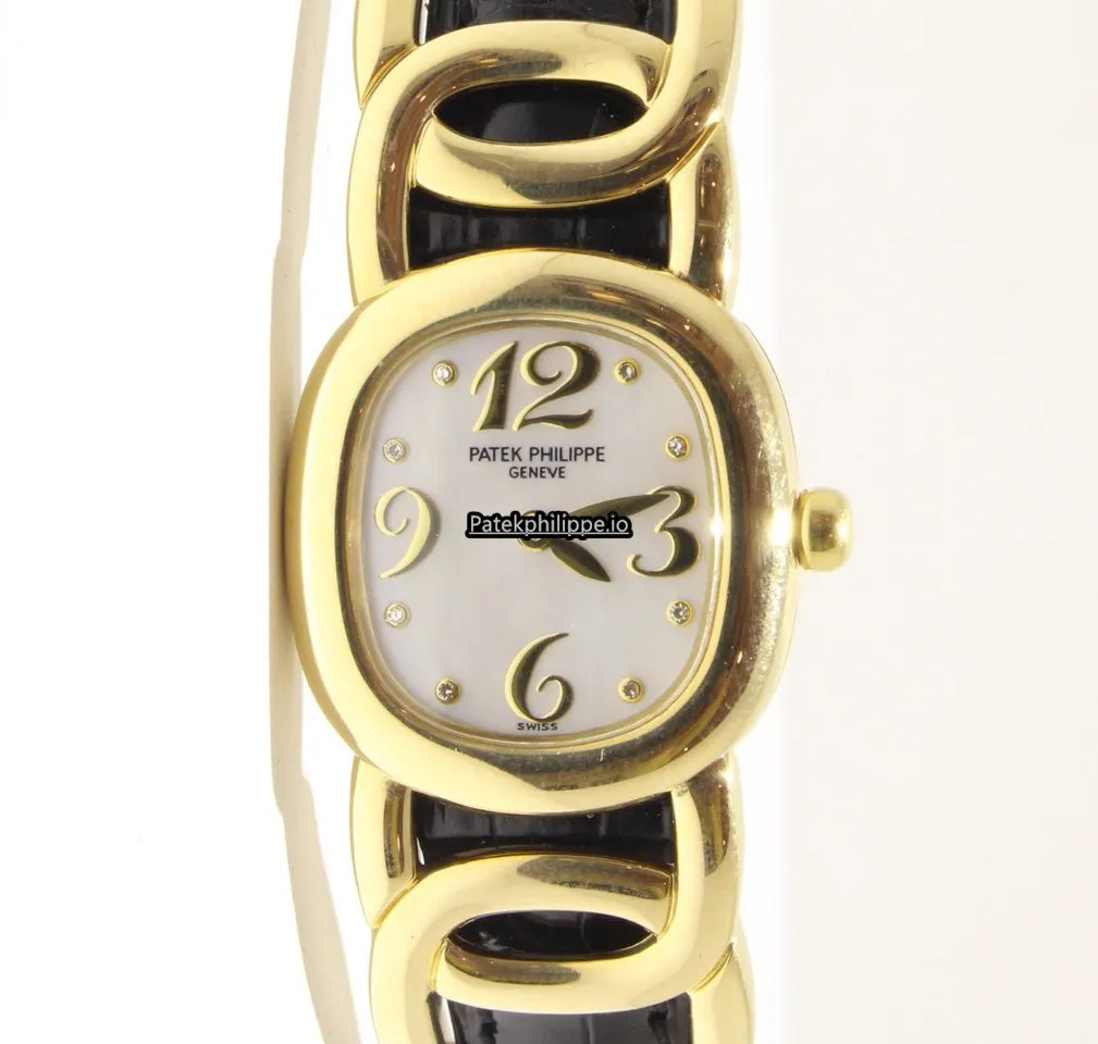 Patek Philippe Golden Ellipse 4830j-014 23MM Yellow Gold Case Quartz