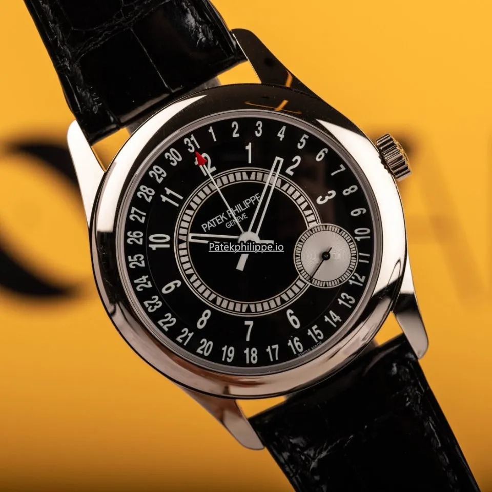 Patek Philippe Calatrava 6006g-001 39MM White Gold Case Automatic