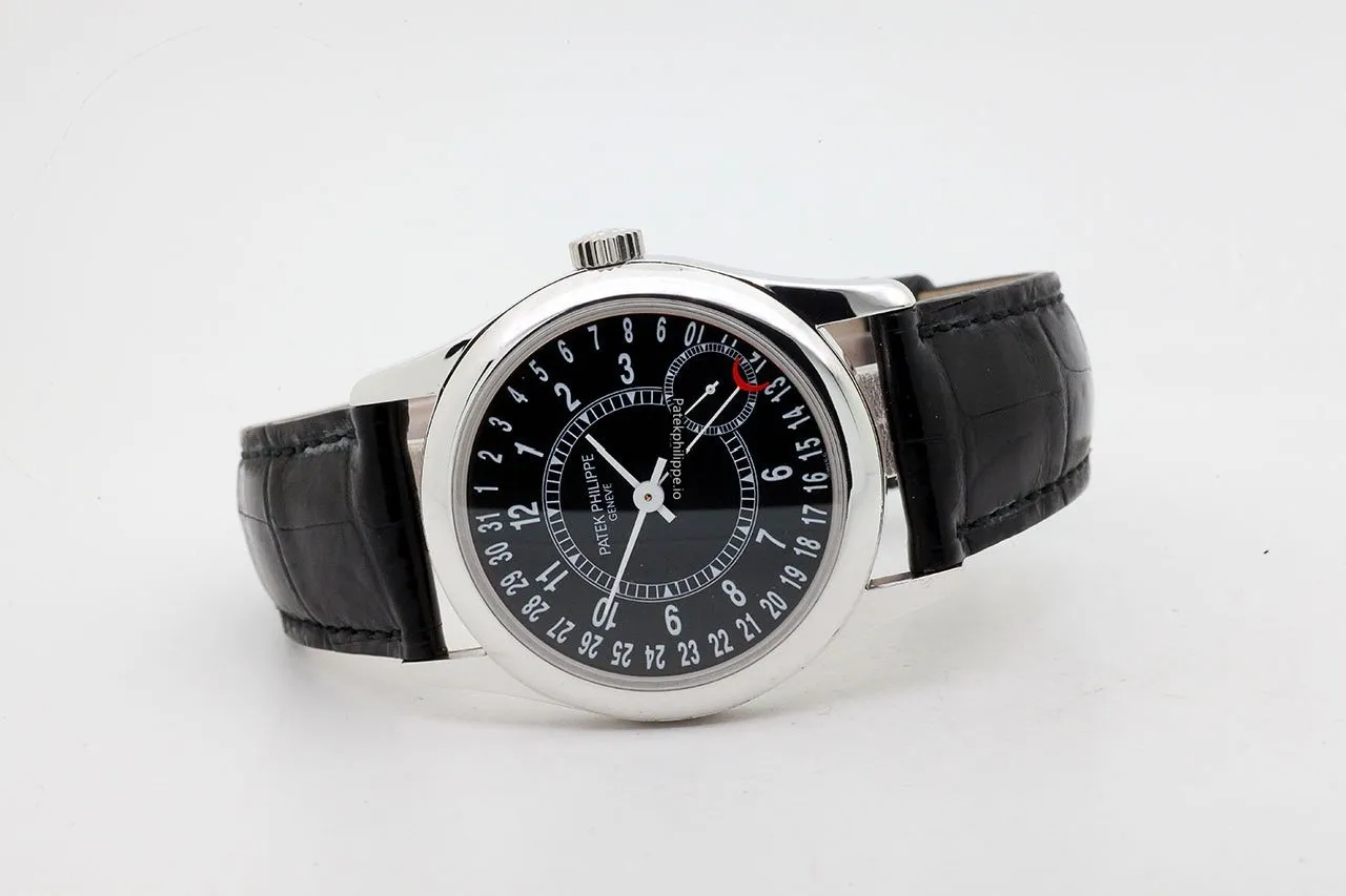Patek Philippe Calatrava 6000g-001 37MM White Gold Case Automatic