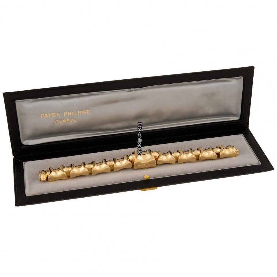 Alternative view of Patek Philippe Vintage 2125 23x16MM Yellow Gold Case Manual Winding