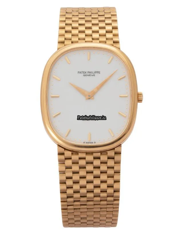 Alternative view of Patek Philippe Golden Ellipse 3838 33MM Yellow Gold Case Quartz