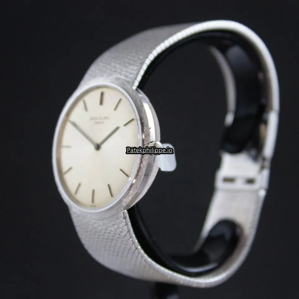 Alternative view of Patek Philippe Calatrava 3520 32MM White Gold Case Manual Winding