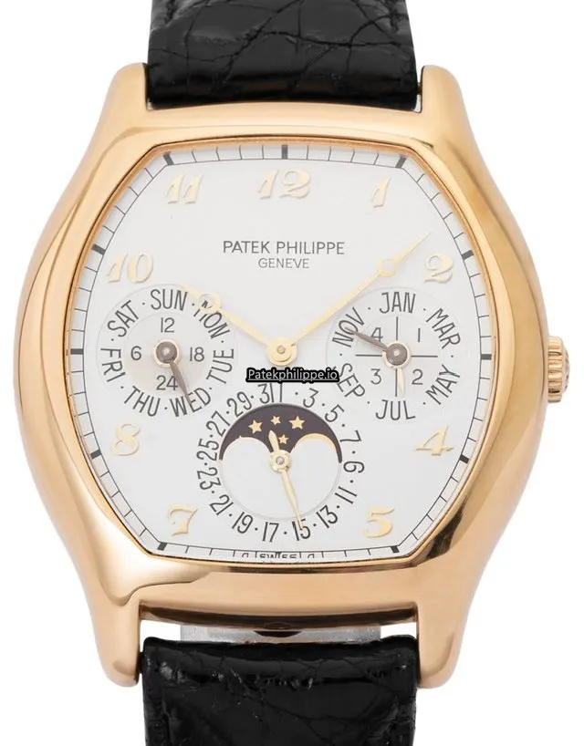 Patek Philippe Perpetual Calendar 5040j 35.6MM Yellow Gold Case Automatic