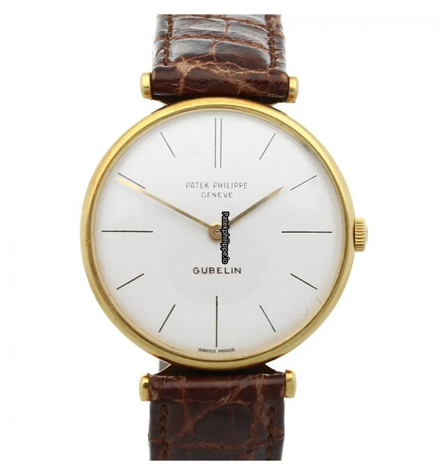 Alternative view of Patek Philippe Calatrava 2592 33MM Yellow Gold Case Manual Winding