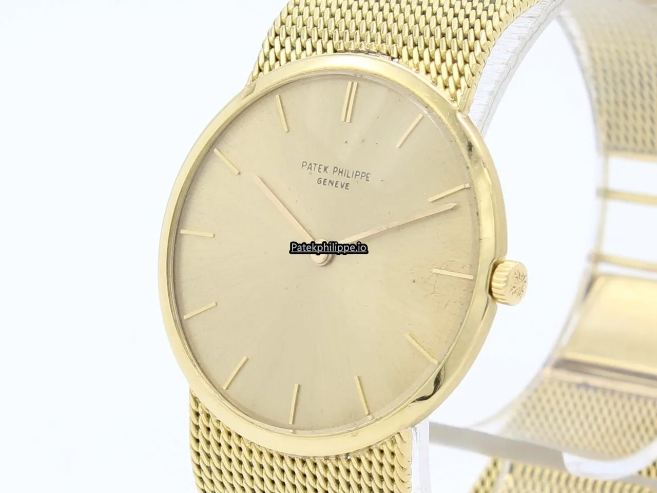 Patek Philippe Calatrava 3512 30MM Yellow Gold Case Manual Winding