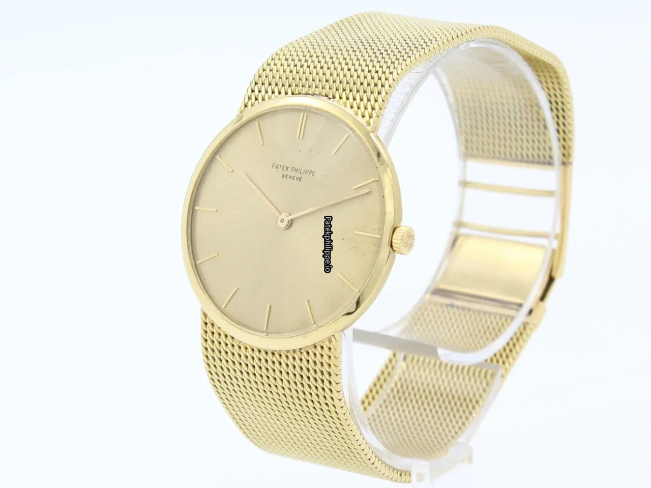 Alternative view of Patek Philippe Calatrava 3512 30MM Yellow Gold Case Manual Winding
