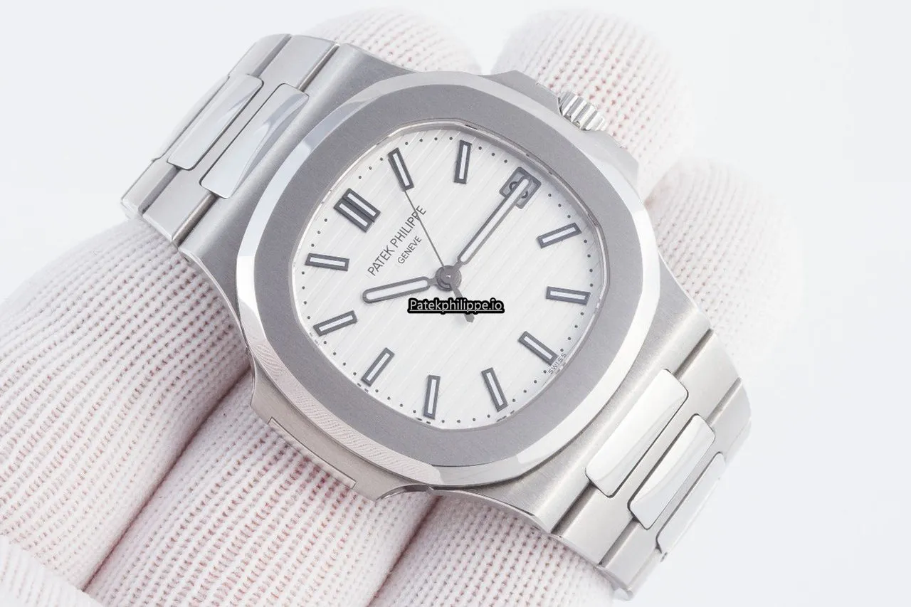 Alternative view of Patek Philippe Nautilus 5711/1a-011 40x38MM Steel Case Automatic