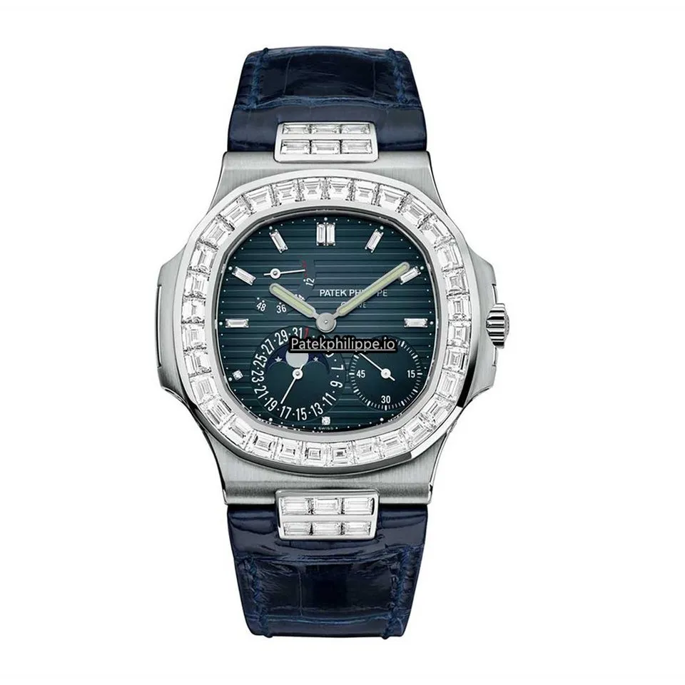 Patek Philippe Nautilus 5724g-001 40MM White Gold Case Automatic