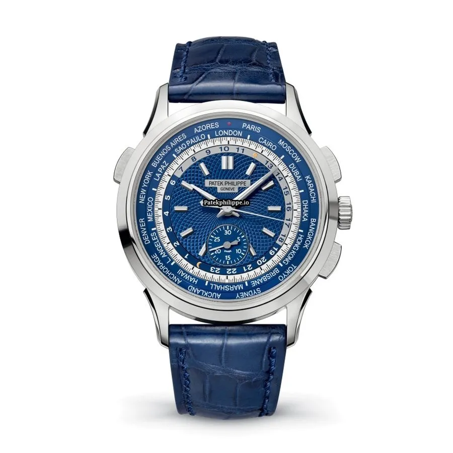 Patek Philippe Complications Chronograph 5930g-001 39.5MM White Gold Case Automatic Movement