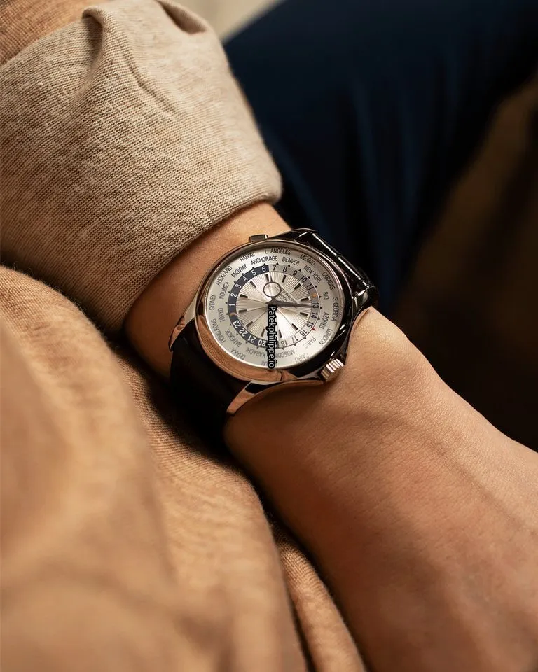 Alternative view of Patek Philippe Complications White Gold Case Automatic