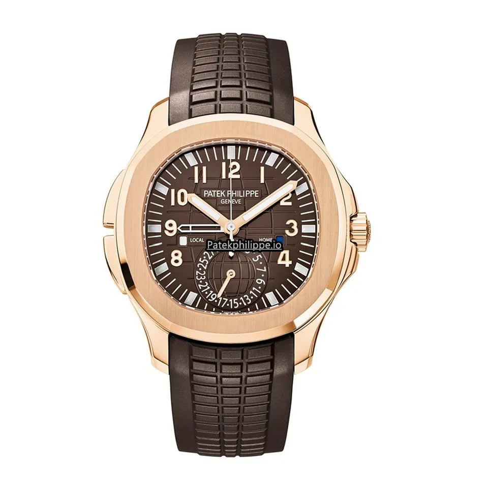 Patek Philippe Aquanaut 5164r-001 40.8MM Rose Gold Case Automatic