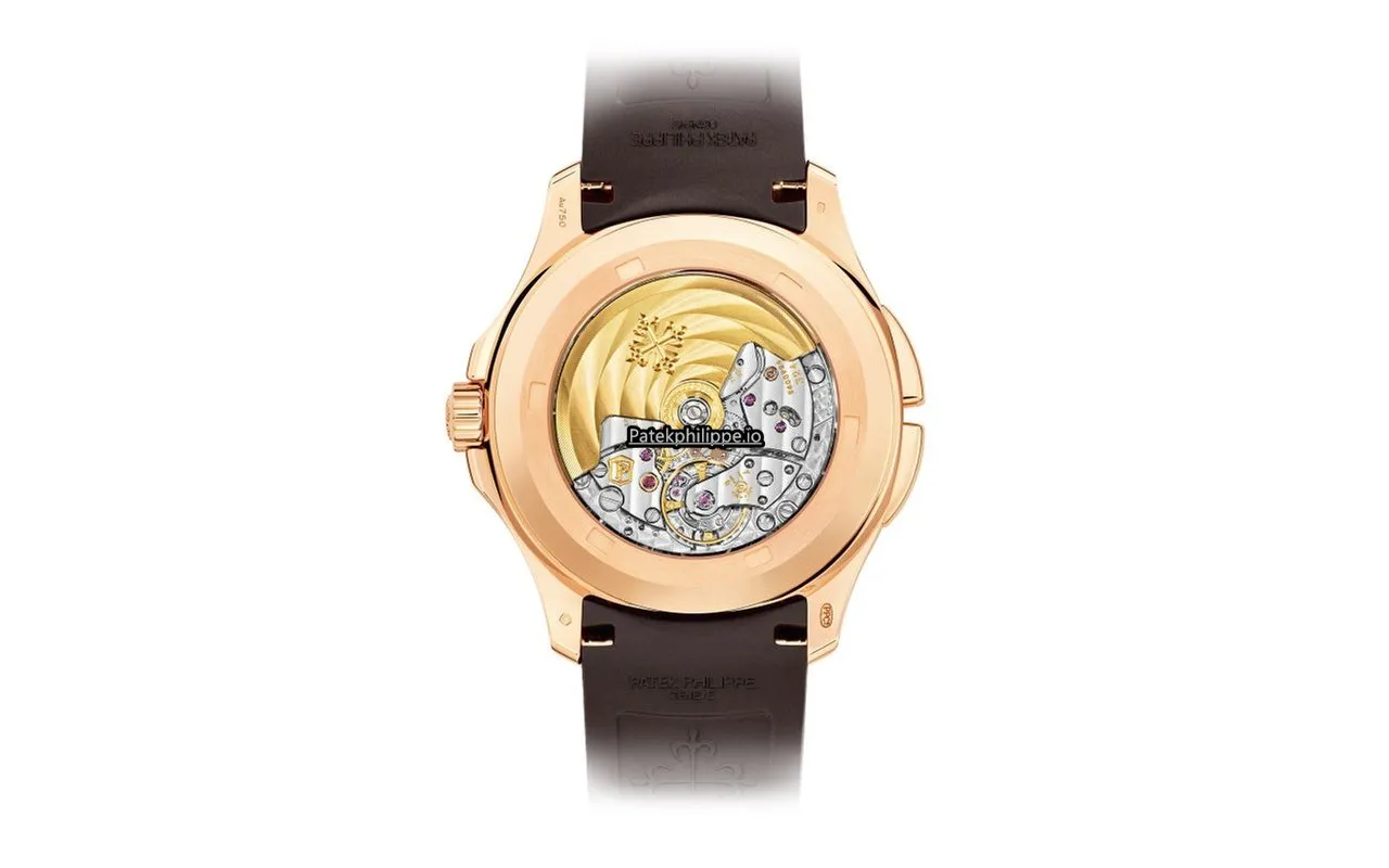 Alternative view of Patek Philippe Aquanaut 5164r-001 40.8MM Rose Gold Case Automatic