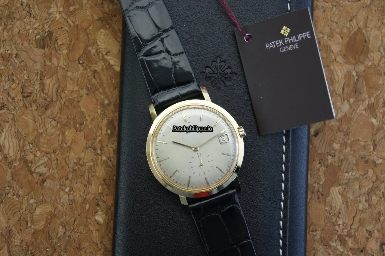 Patek Philippe Calatrava 3445 35MM Yellow Gold Case Automatic