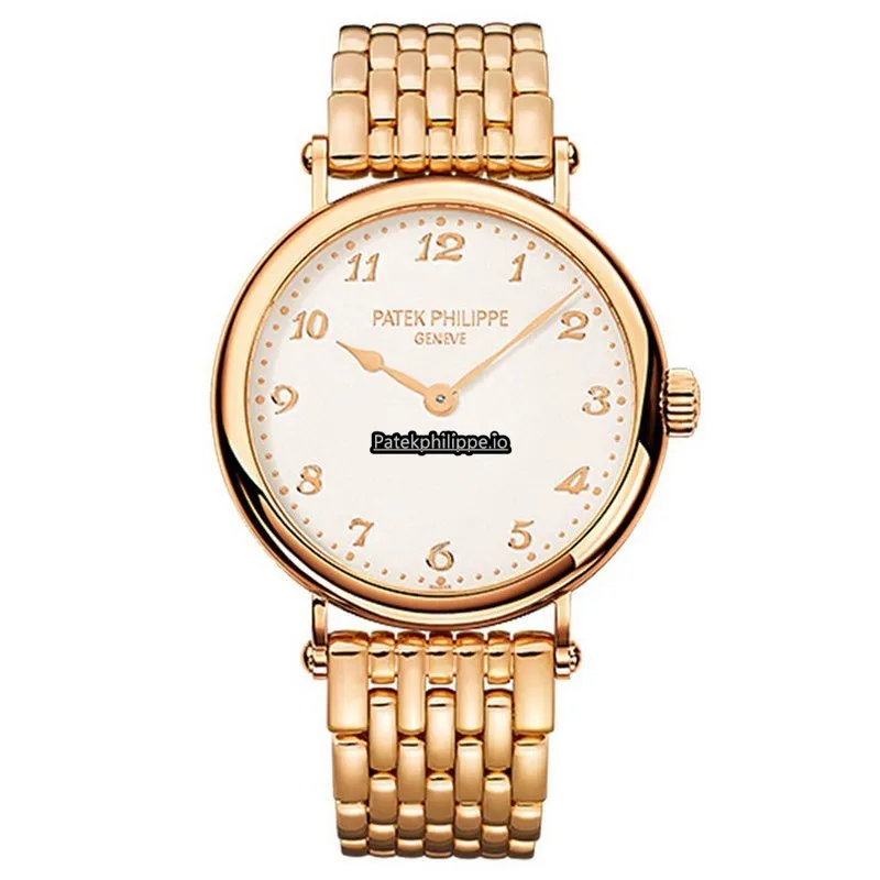 Patek Philippe Calatrava 7200/1r-001 34.6MM Rose Gold Case Automatic