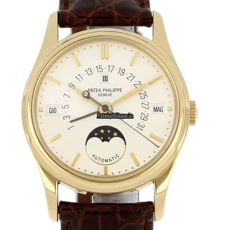 Patek Philippe Perpetual Calendar 5050 36MM Yellow Gold Case Automatic