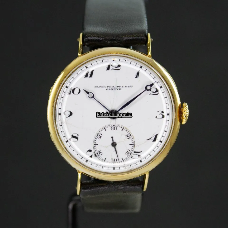 Patek Philippe 33MM Yellow Gold Case Manual Winding