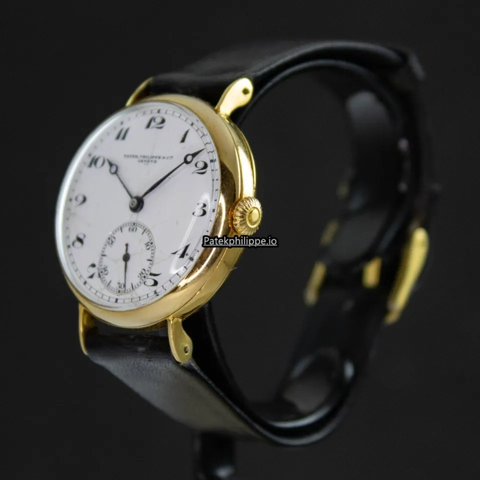 Alternative view of Patek Philippe 33MM Yellow Gold Case Manual Winding