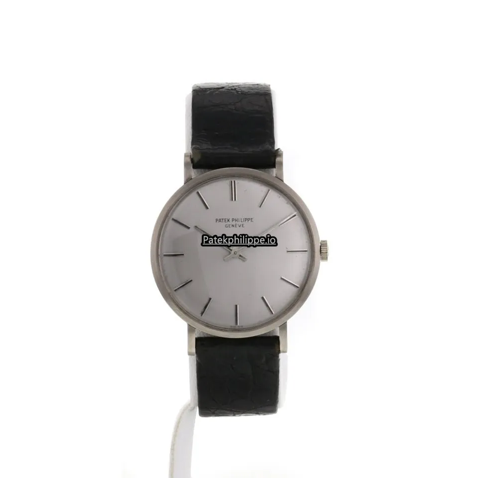 Alternative view of Patek Philippe Calatrava 3538 33MM White Gold Case Manual Winding