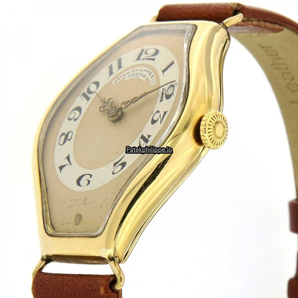 Alternative view of Patek Philippe Gondolo 25MM Yellow Gold Case Manual Winding